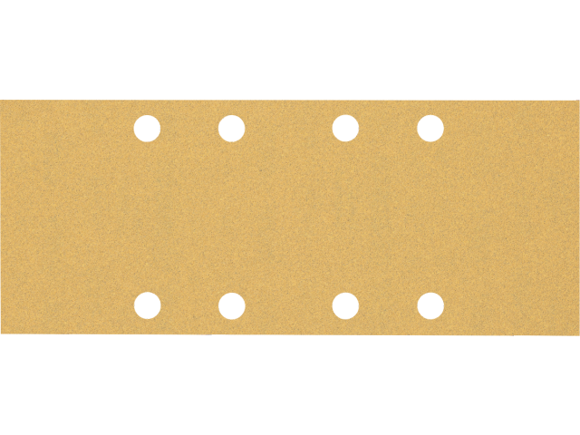 Brusni papir EXPERT Bosch z 8 luknjami za vibracijske brusilnike, Dimenzije: 93x230mm, Zrnatost: 100, 2608900871